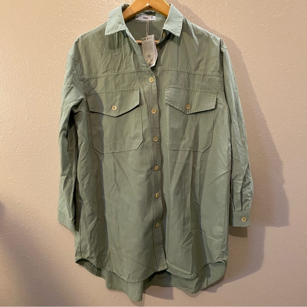 NWT Mango Oversized Shirt